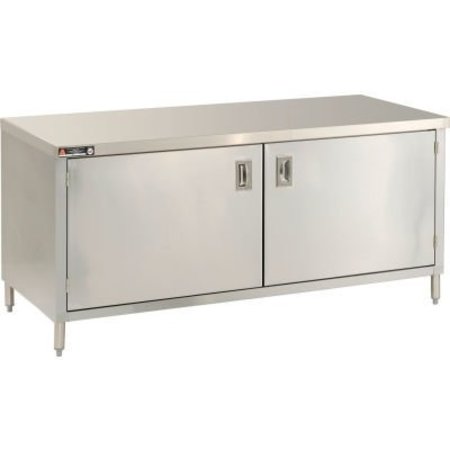 Aero Aero Manufacturing Co. 304 Stainless Premium Flat Top Galvanized Steel Cabinet, 60"W x 30"D 2TGOHD-3060